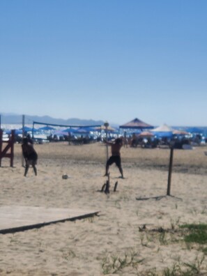 Beach nearby