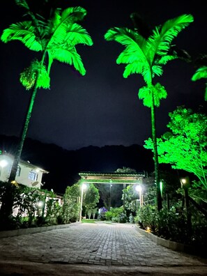 Overnattingsstedets uteområder