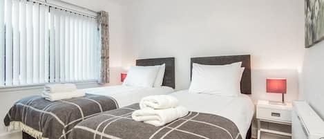 2 Schlafzimmer, kostenloses WLAN, Bettwäsche
