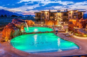 Beheizter Pool
