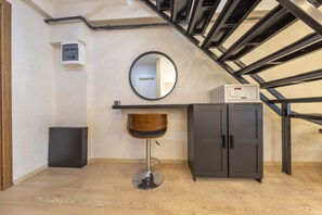 Deluxe-Maisonette | Hochwertige Bettwaren, individuell dekoriert, individuell eingerichtet