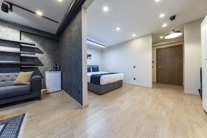 Superior Studio | Premium bedding, individually decorated, individually furnished, desk