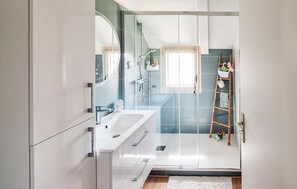 Shower, hair dryer
