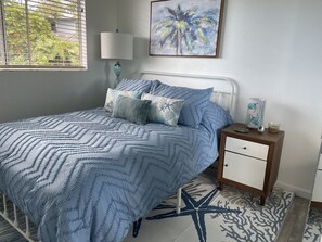 2 bedrooms, iron/ironing board, travel cot, free WiFi