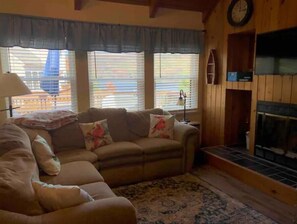 Smart TV, fireplace, video games, DVD player - Lake view condo with wood fireplace (Oakland)