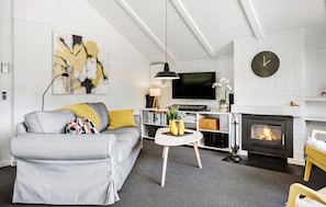 Televisor i llar de foc