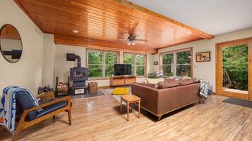 智能电视、壁炉、电子游戏、办公室