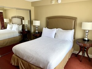 2 slaapkamers, een kluis op de kamer, een strijkplank/strijkijzer