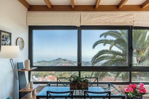 "Teresita High Views" with Panoramic View, Private Pool, Wi-Fi, Garden & Terrace