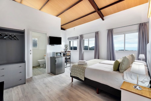 Appartement de vacances 'Casa Lomo El Aire Helecho' avec vue sur la mer, piscine partagée et Wi-Fi