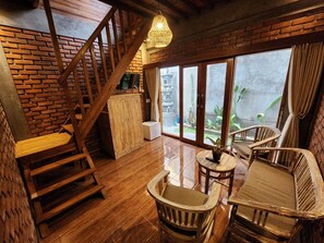 Double Room | Living area - Jineng Guest House By The Swand  (Canggu)