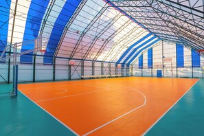 Façana frontal de l'allotjament