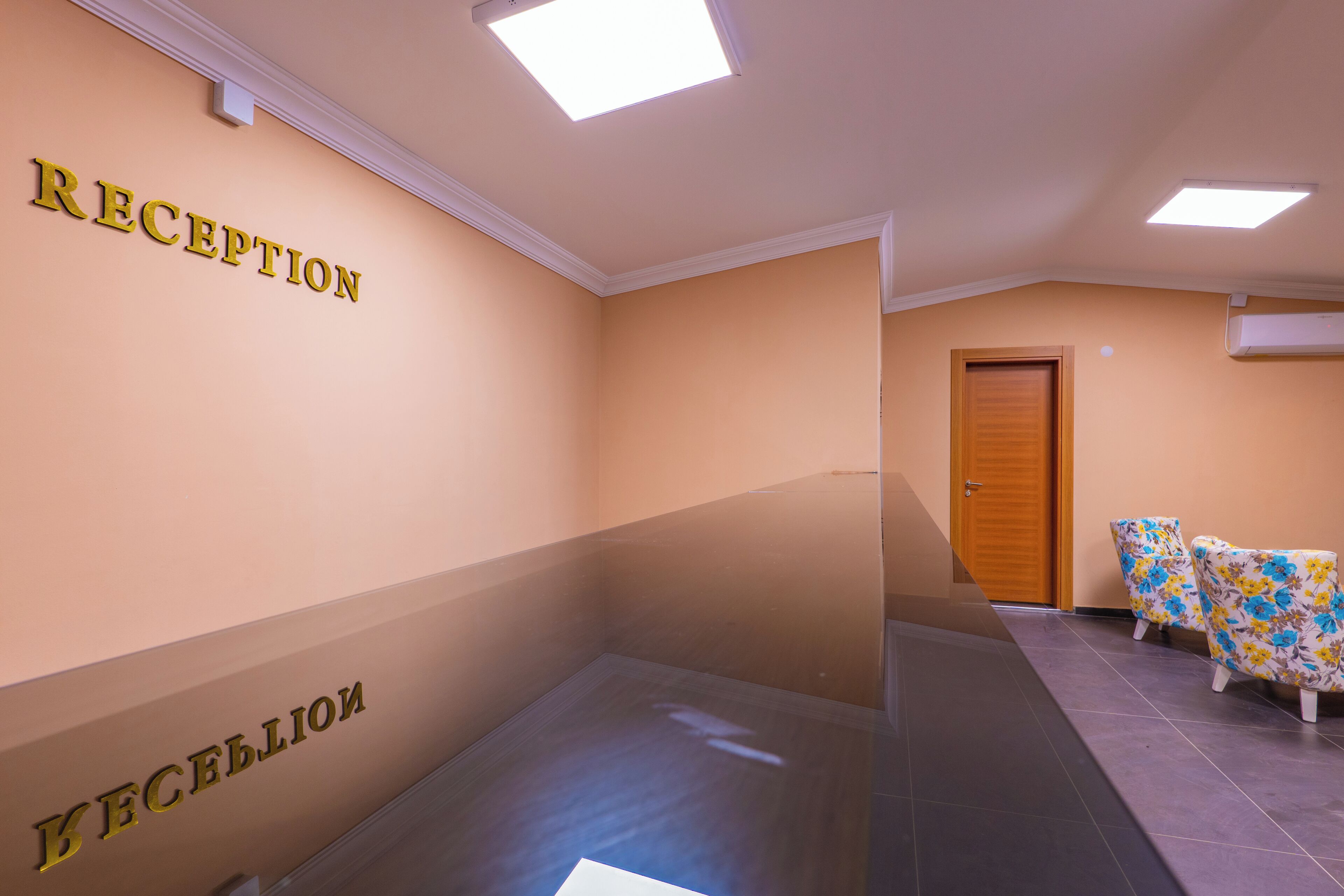 Voorkant van accommodatie