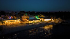 Overnatningsstedets facade