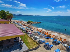 Privatstrand, Strandbar