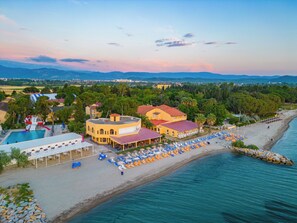 Overnatningsstedets facade