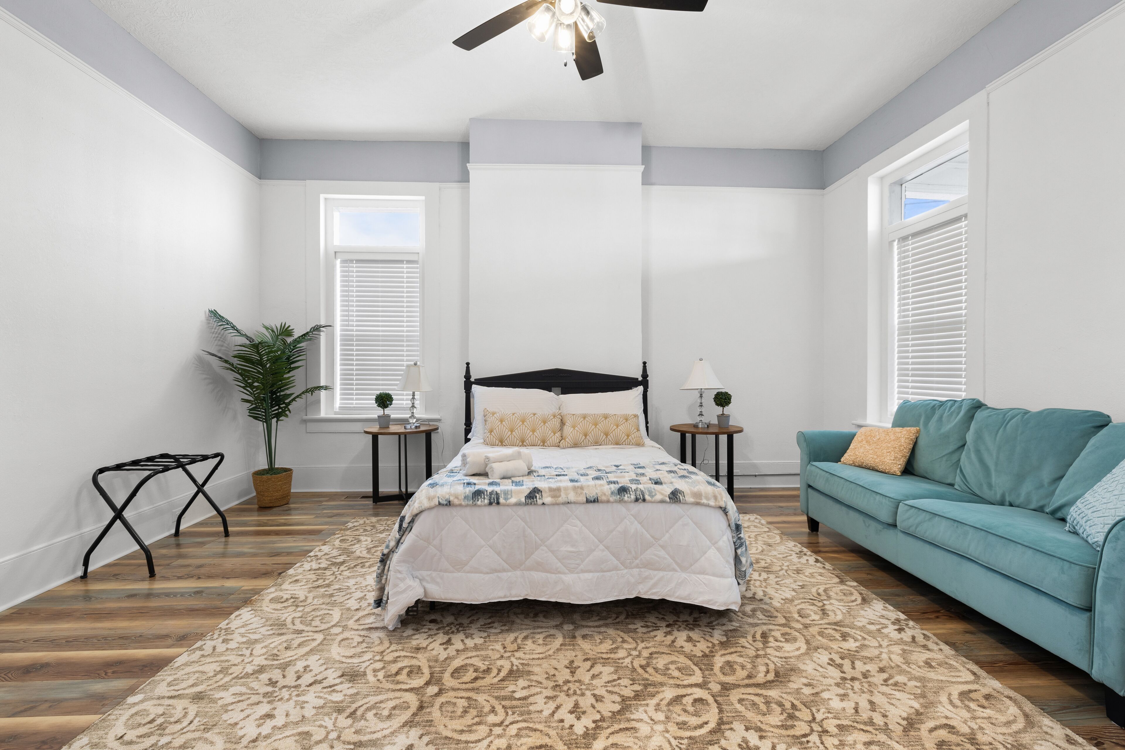 1 間睡房、書桌、熨斗/熨衫板、免費 Wi-Fi