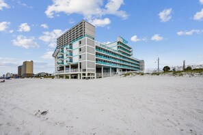 Exterior - Serene Gulf Escape | Stylish Oceanfront Condo w/ Queen Bed & Summer Deals (Panama City Beach)