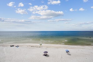 On the beach