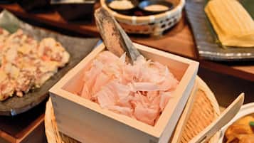 뷔페 아침 식사