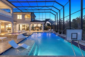 Beheizter Pool