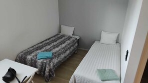 1 bedroom, WiFi, bed sheets