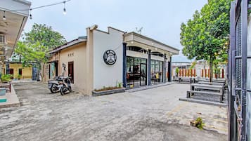 Fassade der Unterkunft