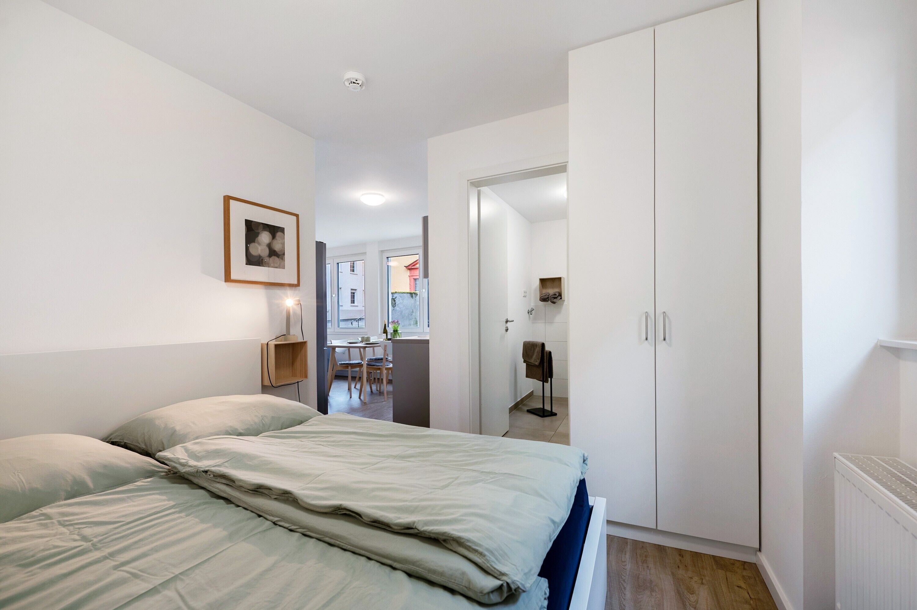 1 quarto, Wi-Fi de cortesia, roupa de cama