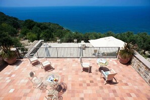 Terrace/patio - Villa Rupe Alta - San Marco ,Campania (Castellabate)