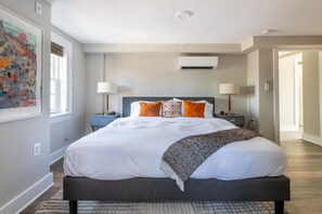 2 chambres, fer et planche Ă repasser, Wi-Fi, draps fournis