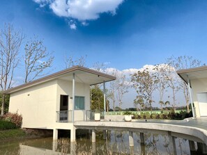 Front of property - at Pream and Chan resort (Buriram)