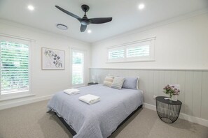 2 bedrooms, iron/ironing board, travel crib, WiFi