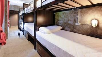 Basic Shared Dormitory | Select Comfort beds, individually furnished, laptop workspace, free WiFi