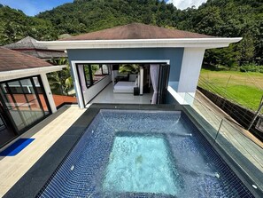 Pool - Luxury Hillside Villa with Stunning Views  (Tambon Kathu)