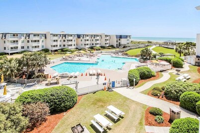 Spring Break On The Beach Myrtle Beach 2 Bedrooms 2 Baths Sleeps 6 Full Kitch