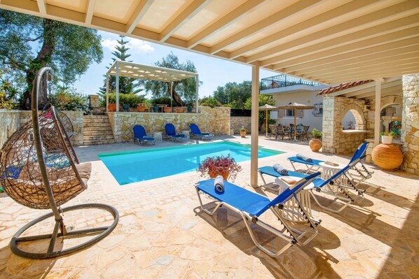 House | 3 bedrooms, desk - Villa Divista in Paxi (Paxos)