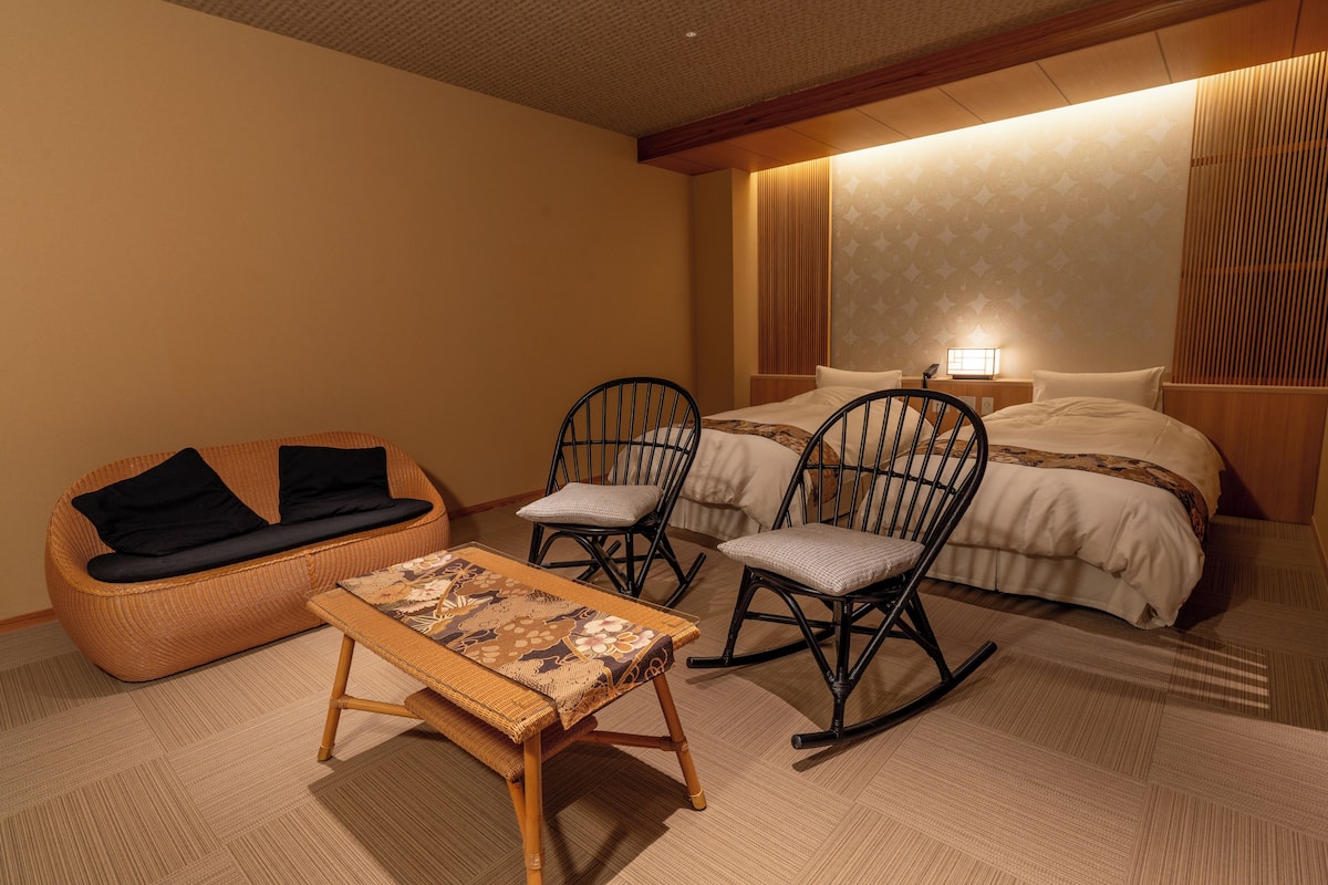 Corner Room with Open-air Bath, Non Smoking | Free WiFi