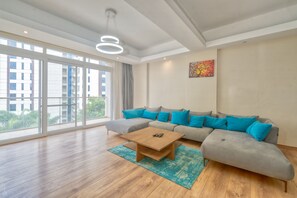 Deluxe-Apartment | Wohnbereich