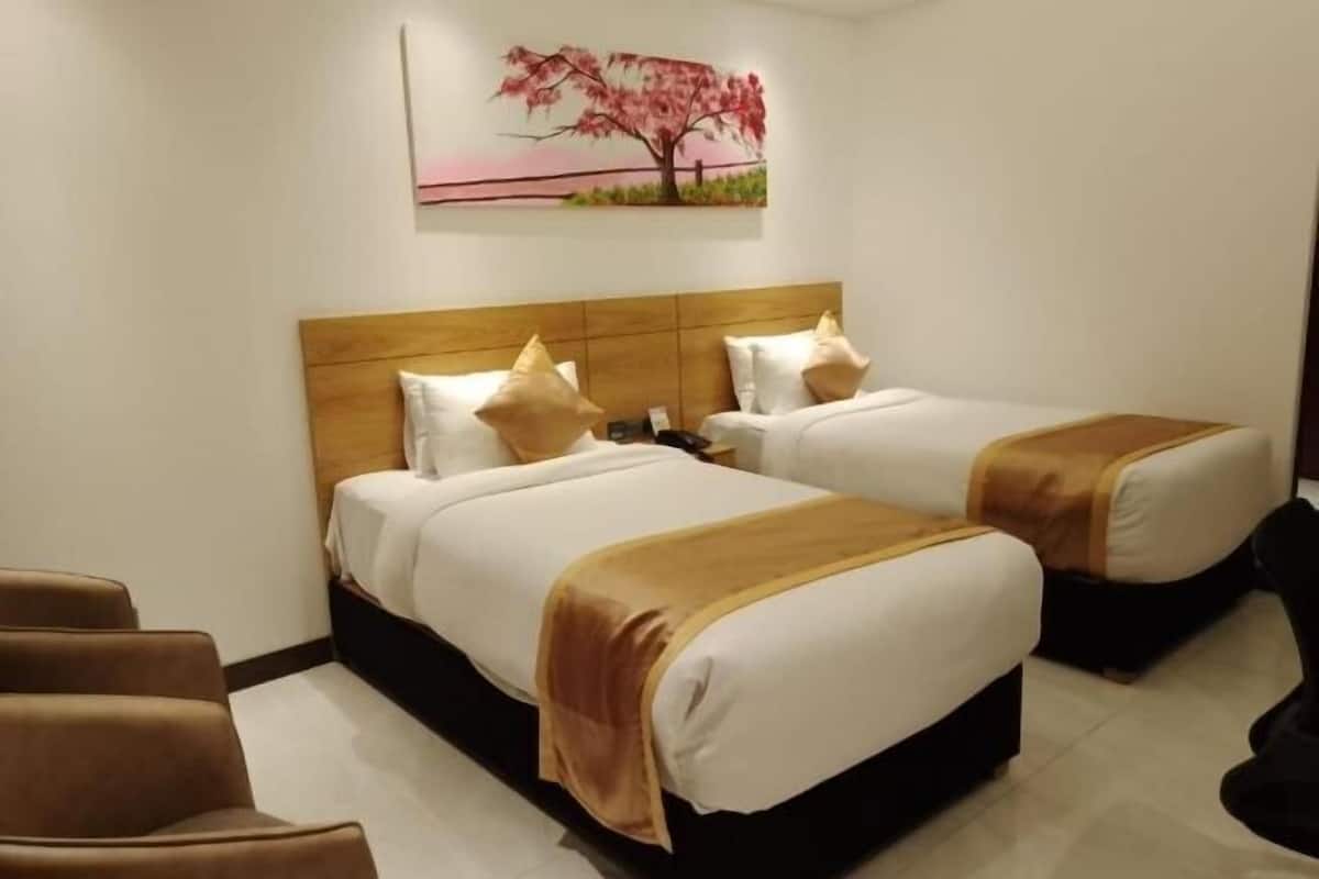 Safe på rommet, individuelt dekorert, skrivebord og lydisolert