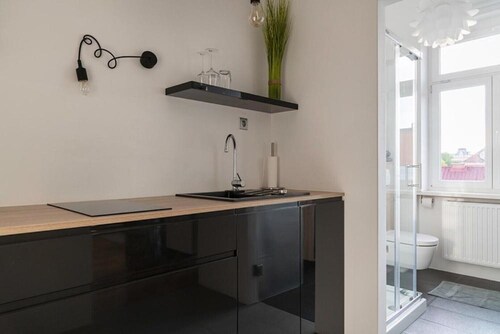 Modern Studio in the Heart of Maribor with Stunning Sunset Views