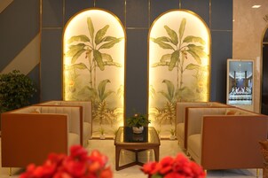 Zona de estar del vestíbulo