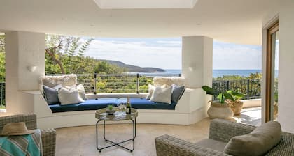 Panoramic ocean views and short walk to beach