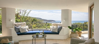 Panoramic ocean views and short walk to beach