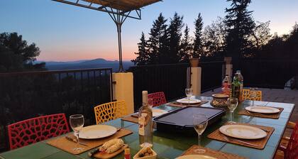 Villa in Provence's sky