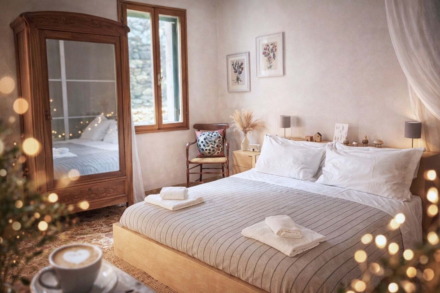 Appartement traditionnel | 2 chambres, literie hypoallergénique, bureau, système d’insonorisation