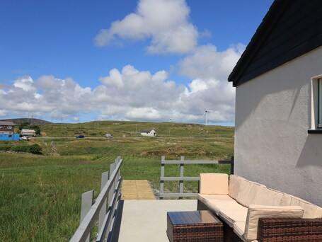 Área da propriedade. Eala Bhàn Cottage