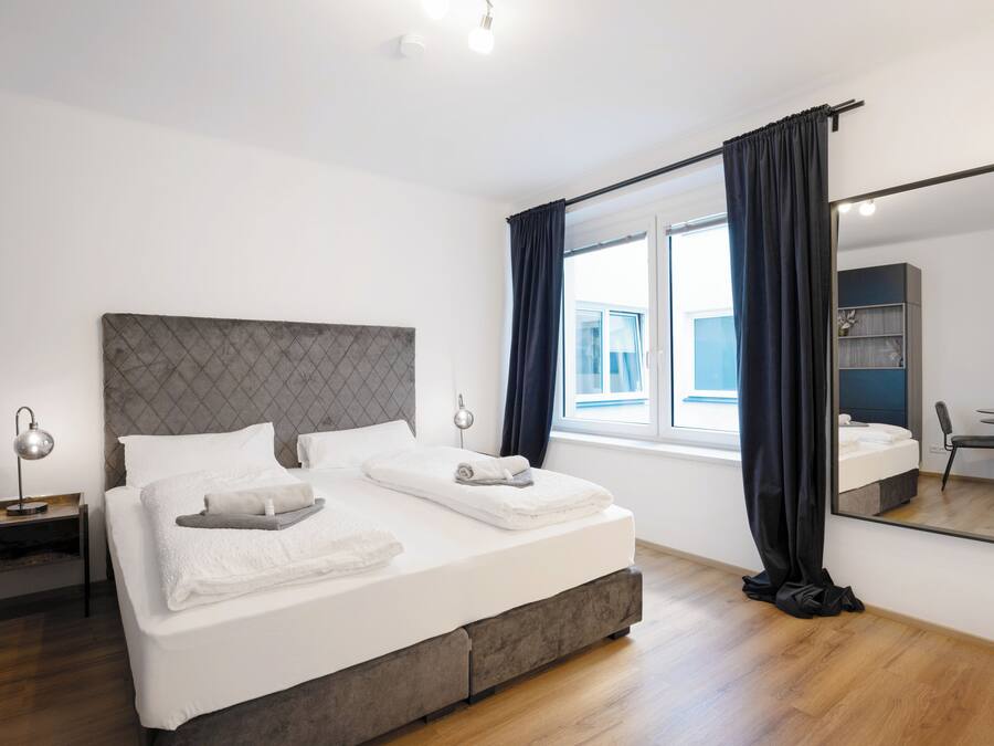 City studio suite, 1 queensize bed, niet-roken | Gratis wifi, beddengoed
