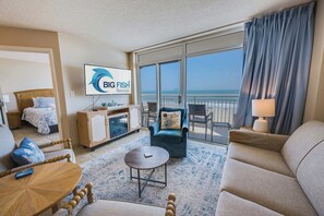 TV - Amazing Baywatch 3BR with Pools Direct Ocean Front (North Myrtle Beach)
