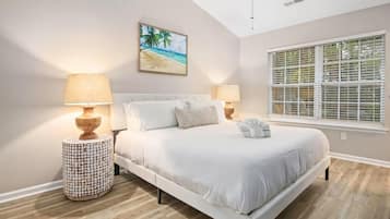 2 slaapkamers, een strijkplank/strijkijzer, internet, beddengoed