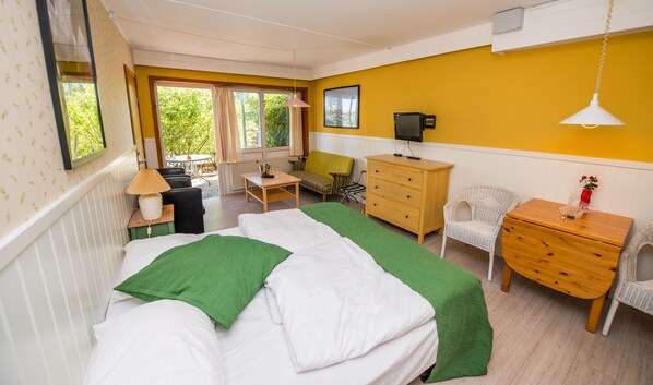 1 soverom, wi-fi og sengetøy